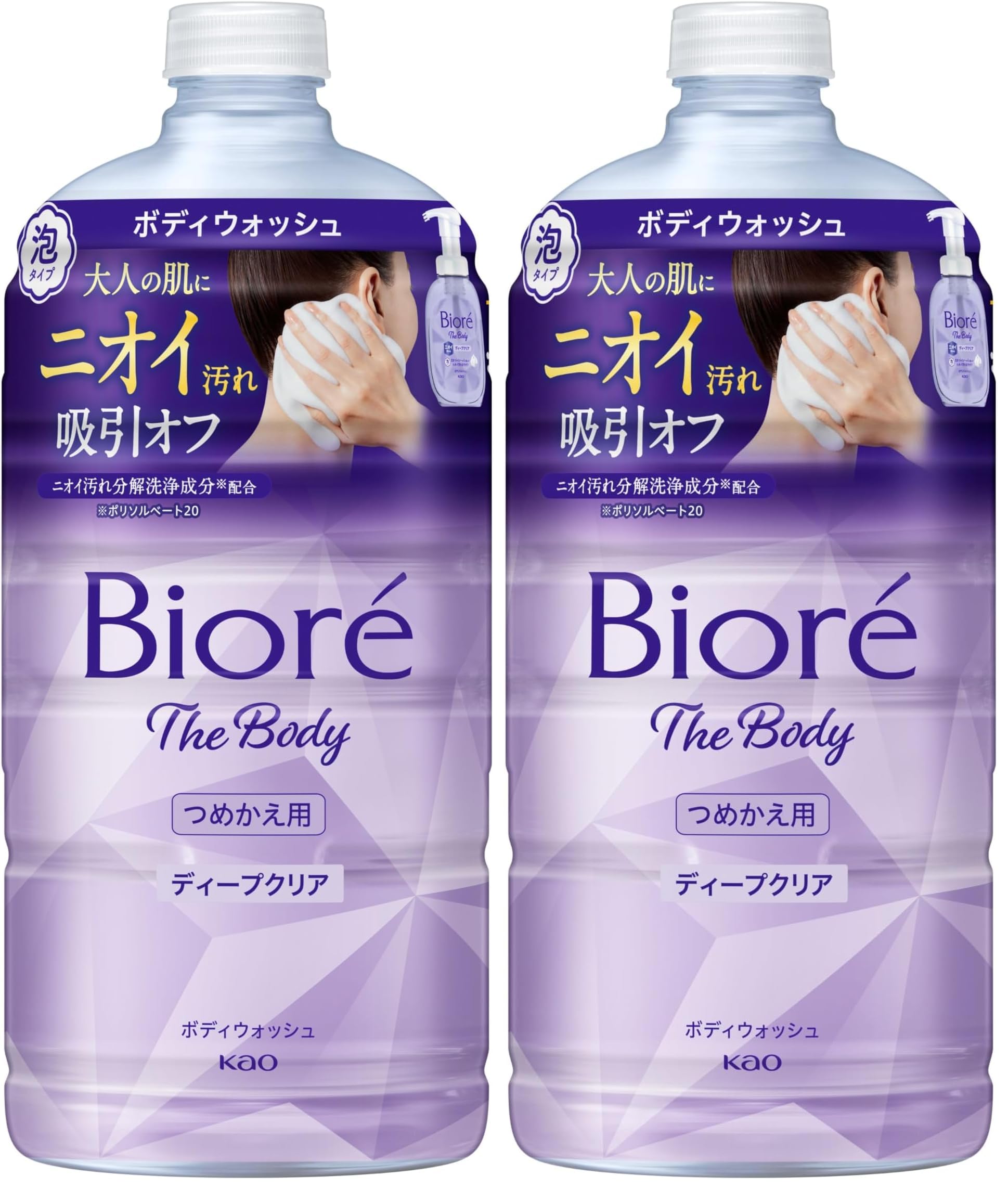 Amazon | ビオレ ザ ボディ 泡タイプ ディープクリア つめかえ用 740ml